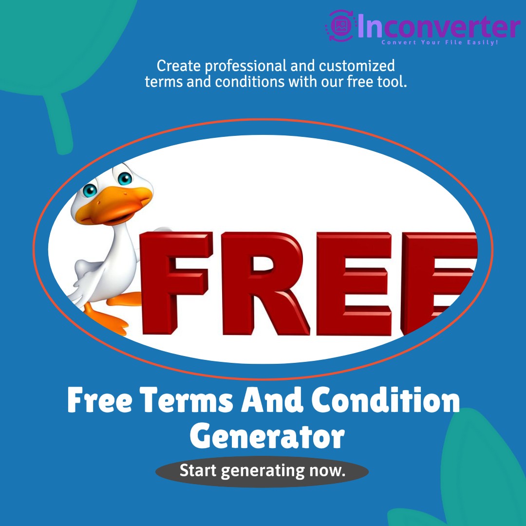 Free Terms and Conditions Generator